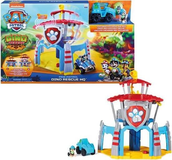 Spin Master Paw Patrol Dinosaurus Hoofdkwartier inclusief basisvoertuig en Rex-welpenfiguur