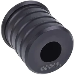 Alphacool Powerbutton Body - Deep Black, PC Gehäuse Zubehör