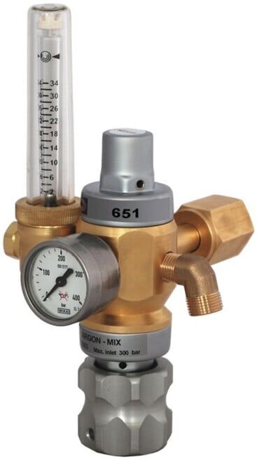 Régulateur de pression haute performance 651-30FLAR Argon-Mix 200 bar W21,8 x 1/ ; HARRIS (651-30FLAR)