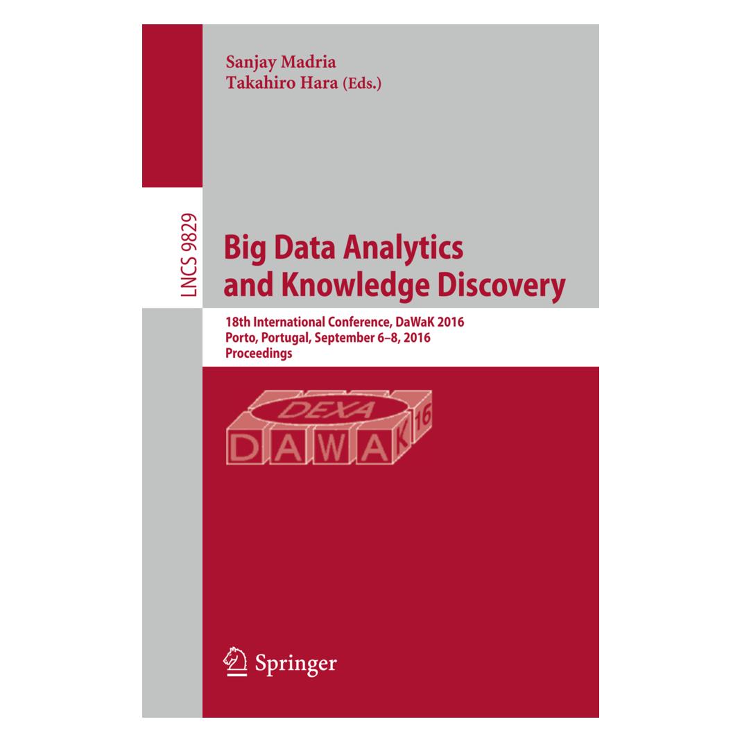 Springer Big Data Analytics and Knowledge Discovery (Englisch, Softcover, Sanjay Madria, Takahiro Hara) (55828872)