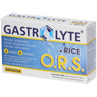 Gastrolyte Rijst Banaan Poeder 6 St Beutel