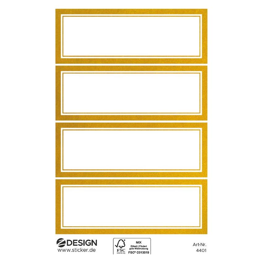 Z-Design Sticker zum Beschriften (12 Sticker) (4401)