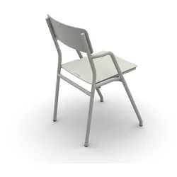 Flip-up Chair - Gartenstuhl achatgrau