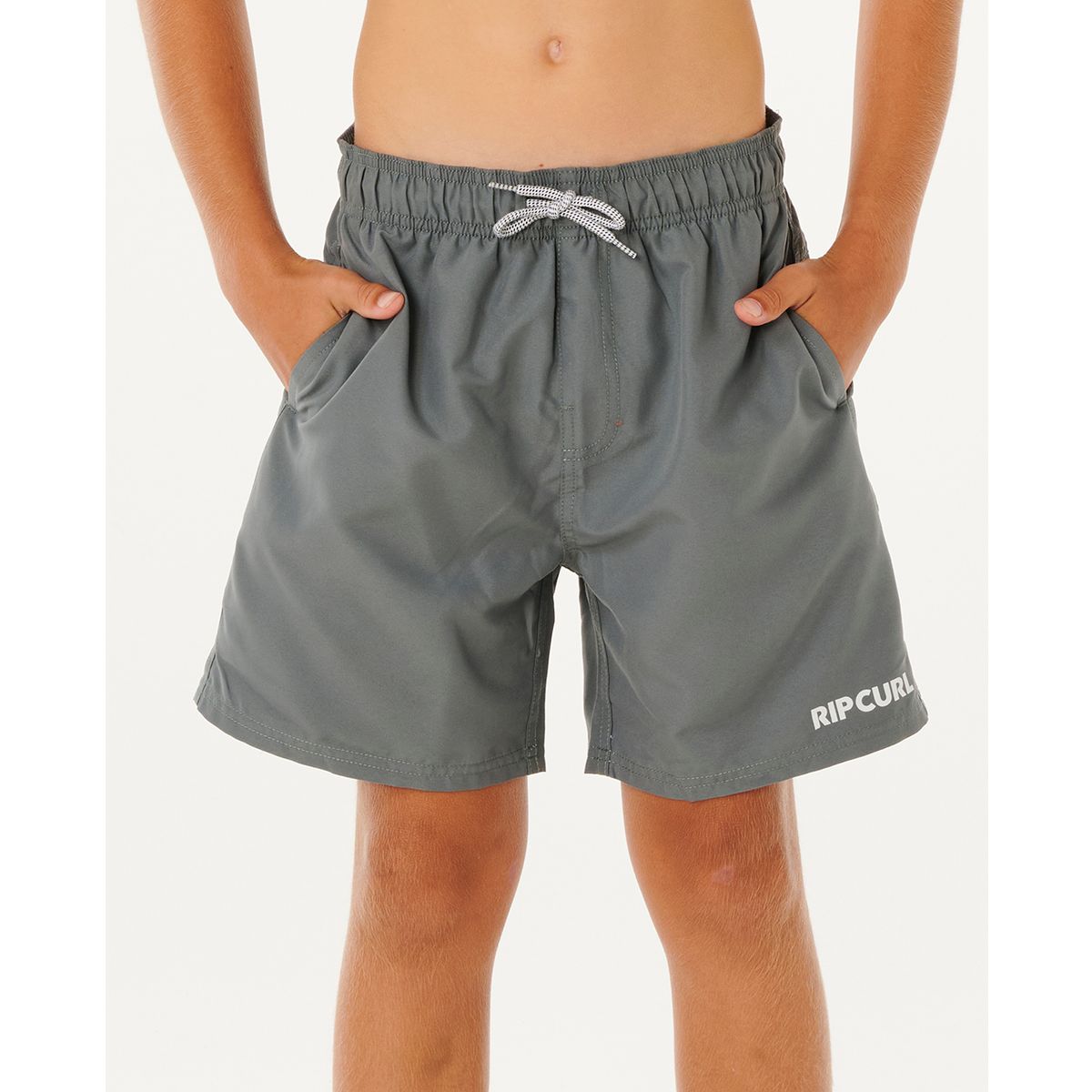 RipCurl Streamline Offset Volley-boy moss (0102) 8 05OBBO-0102-8