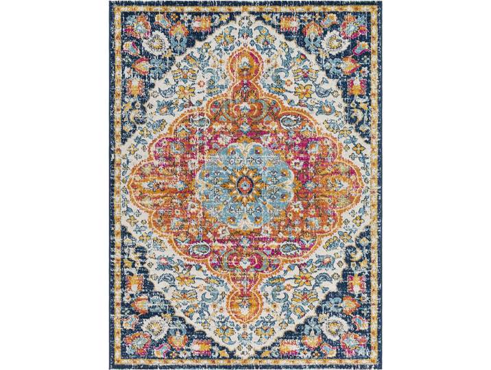 SURYA Wren vloerkleed vintage oosters meerkleurig oranje