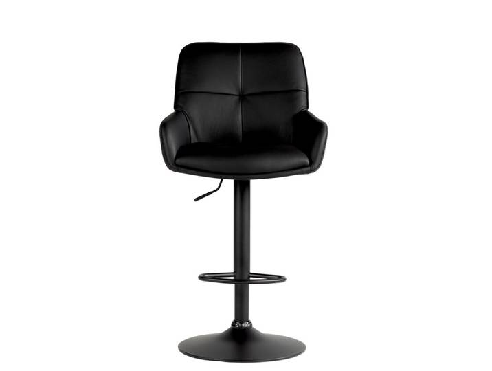 Barhocker DEAN Materialmix Echtleder/Textil Metall 100 x 55 x...