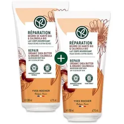 Yves Rocher - 1+1 Repair Körpermilch Karitébutter & Calendula