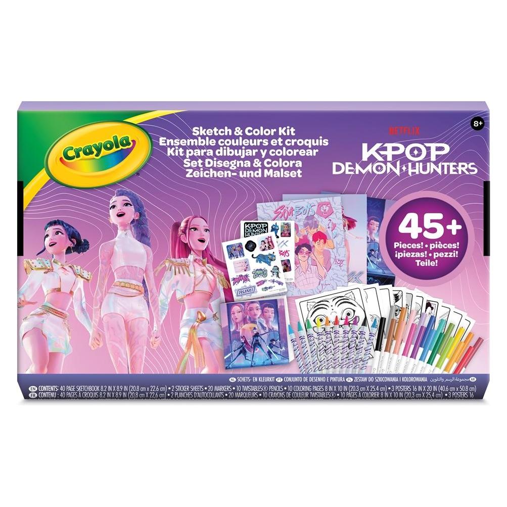 Crayola Malset K-POP Demon Hunters (72217704)