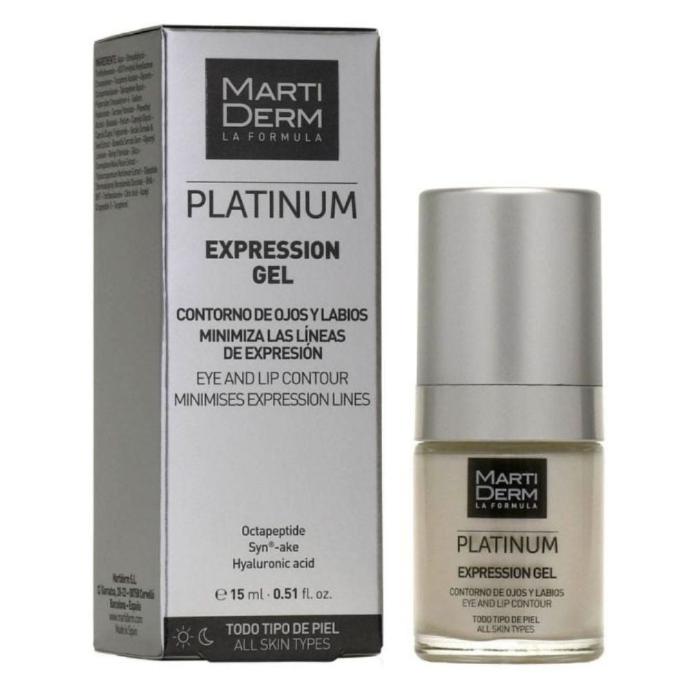 Martiderm Platinum Expression Gel Eye and Lip Contour and Expression Lines Serum 15mL