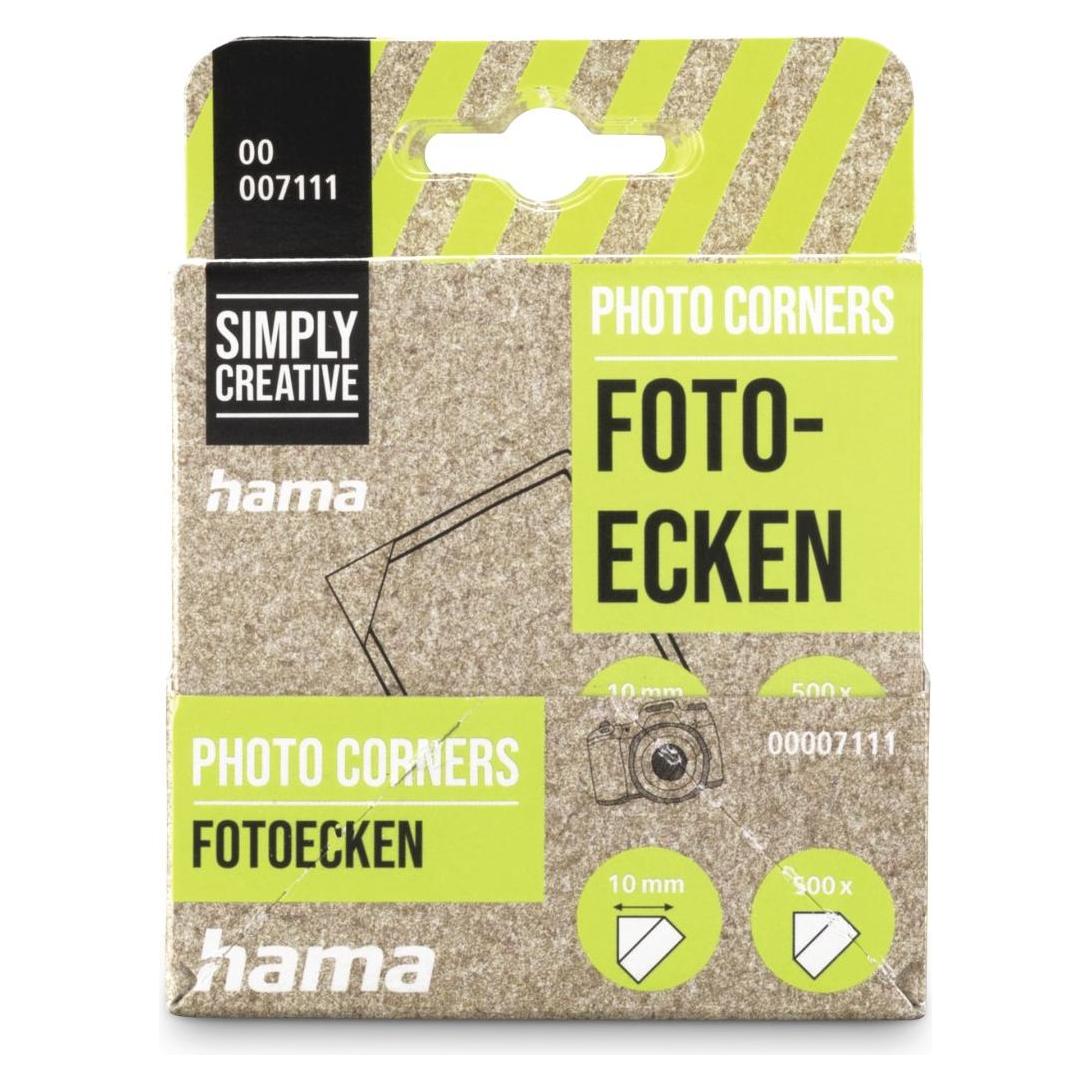Hama Fotoecken-Spender, 500 Ecken, Transparent (00007111)