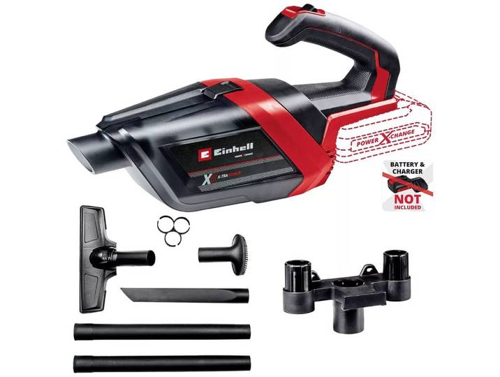 Einhell - Akku-Handstaubsauger TE-HV 18/06 Li - Solo, Multicolor, One Size