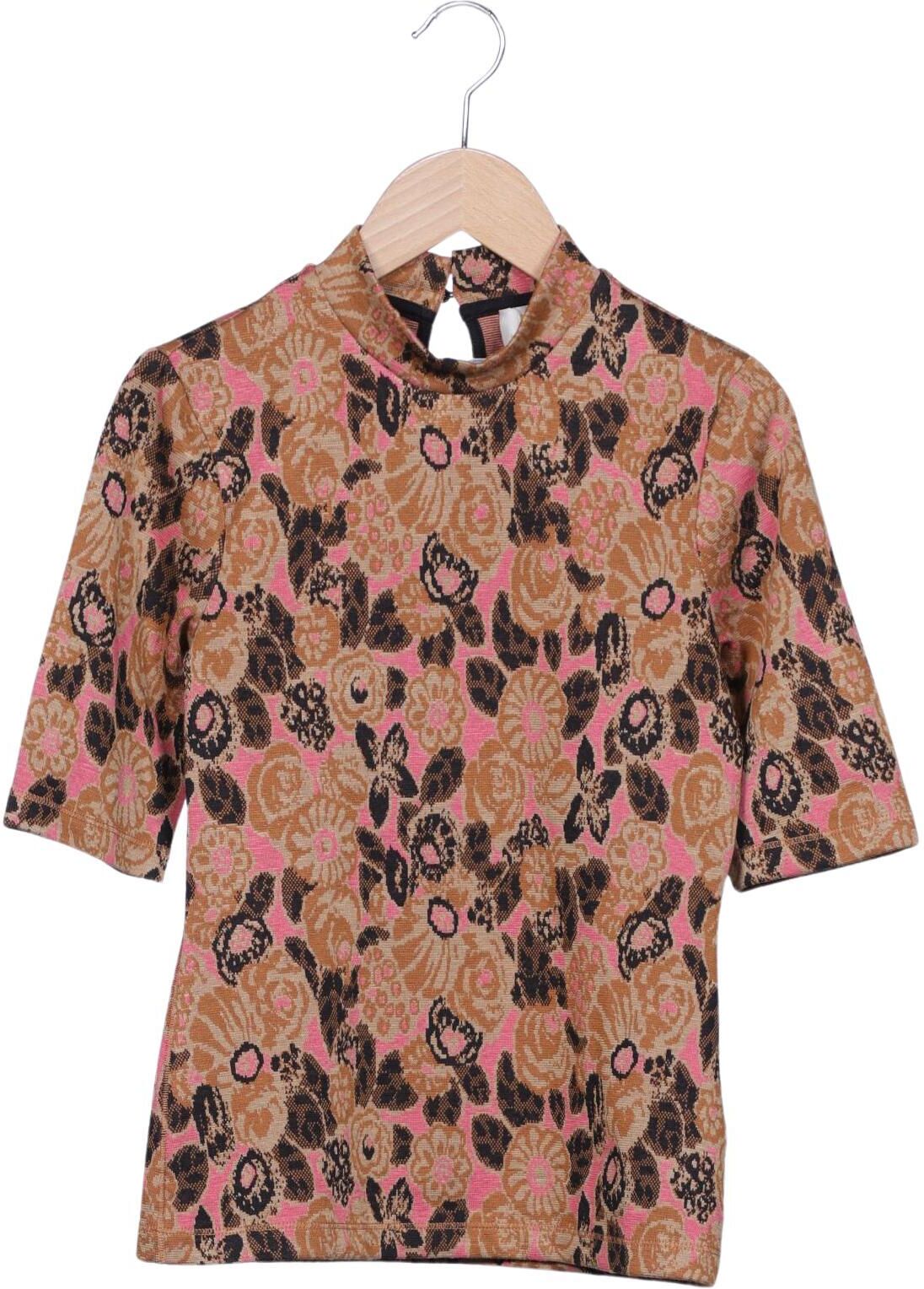 Anthropologie Damen T-Shirt, Mehrfarbig, Gr. XS, Viskose / Elasthan / Synthetik - Second Hand