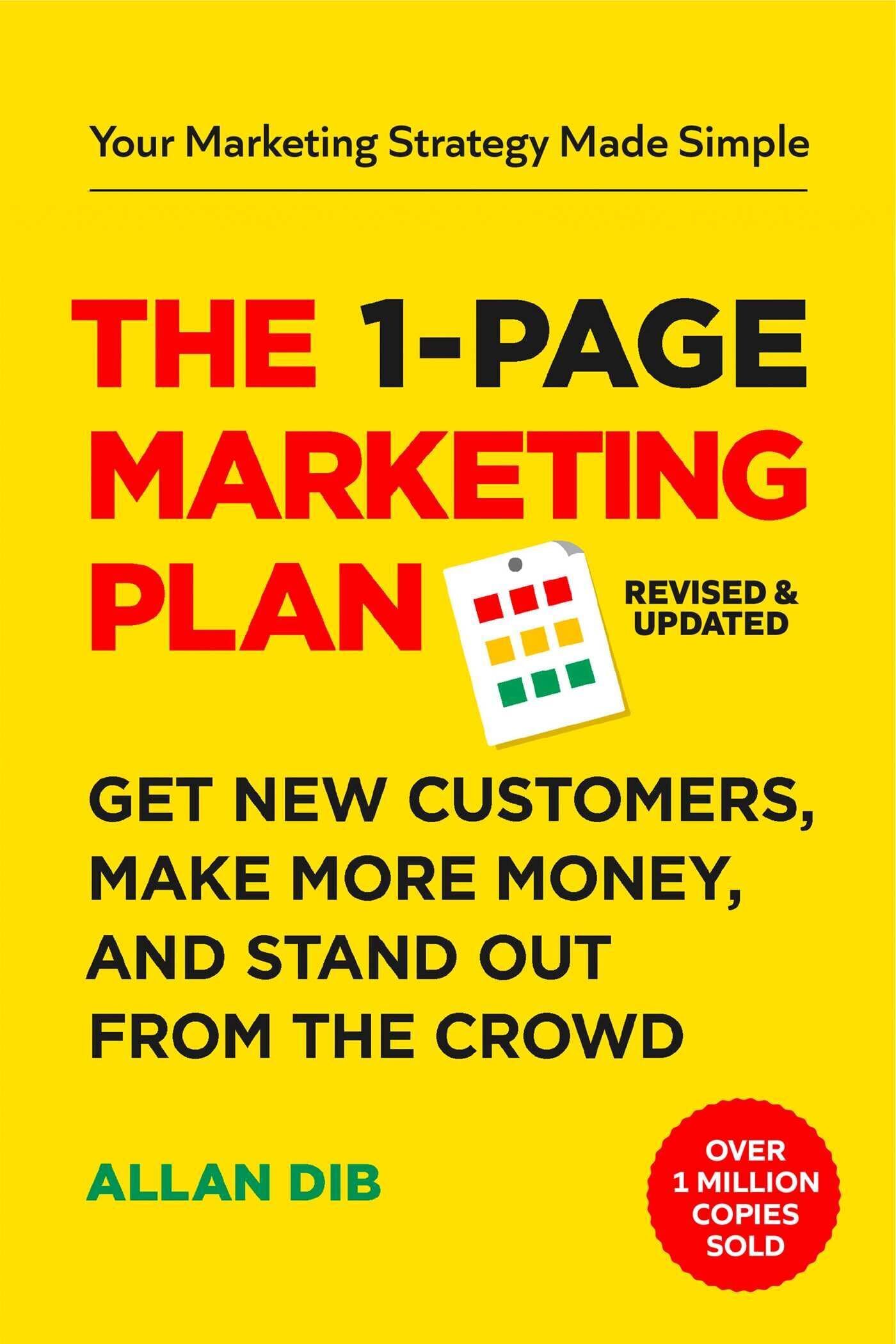 Allan Dib - The 1-Page Marketing Plan - Preis vom 18.10.2026 19:22:15 h