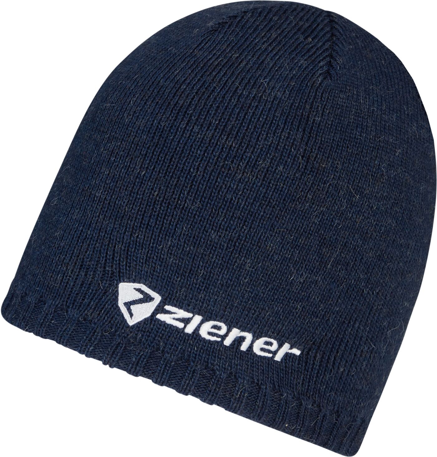 Strickmütze ZIENER "IRUNO-Z UNISEX", schwarz navy, Materialmix, Mützen Strickmütze, Futter aus Schoeller Polycolon für Feuchtigkeitstransport und Wärme schwarz navy Einheitsgröße