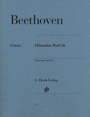 Henle Verlag Beethoven Flötenduo WoO 26