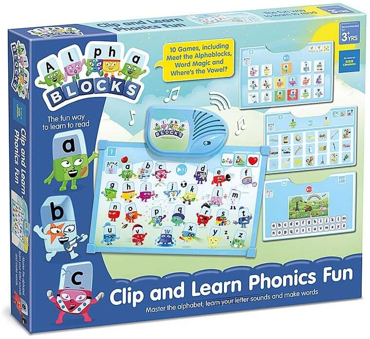 Alphablocks Clip & Learn Phonics Fun (10 Phonics Games) By Trends UK - Ages 3+ - Education Toys TRENDS UK LTD