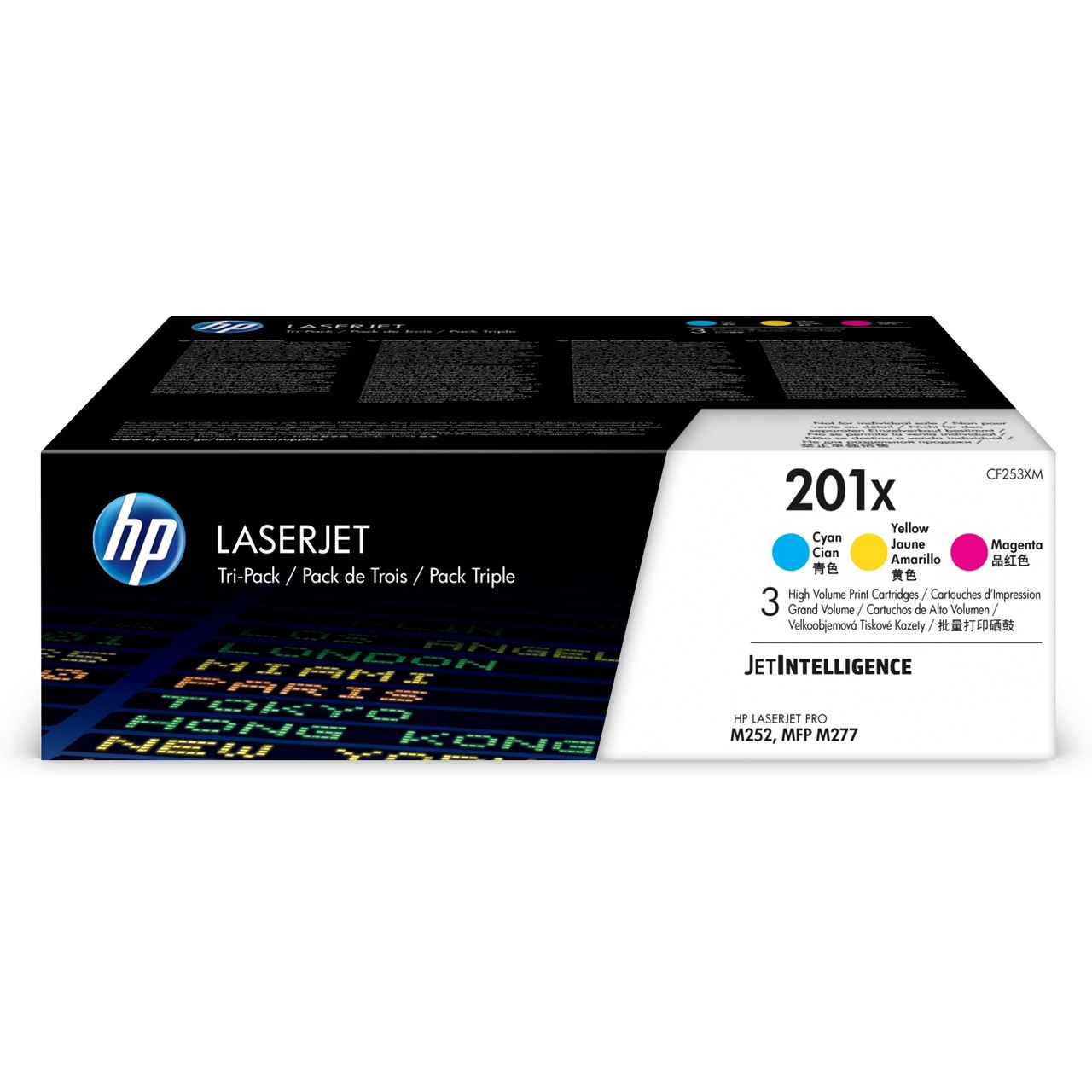 HP Toner 201X C/Y/M