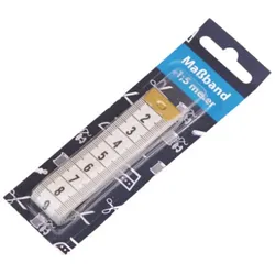 Maßband 150 cm Rollmaßband Schneiderband Nähzubehör Handmaß 1 Stück Weiß Schwarz