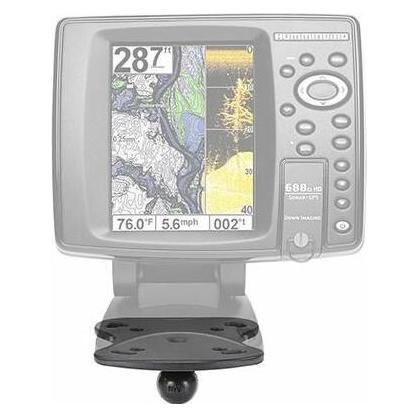 RAM Mounts RAM 1Inch BASE FOR HUMMINBIRD (RAM-B-107BU)