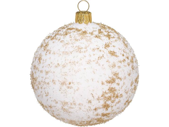 Kugel Neasa 6er Set - Farbe: weiss - 949