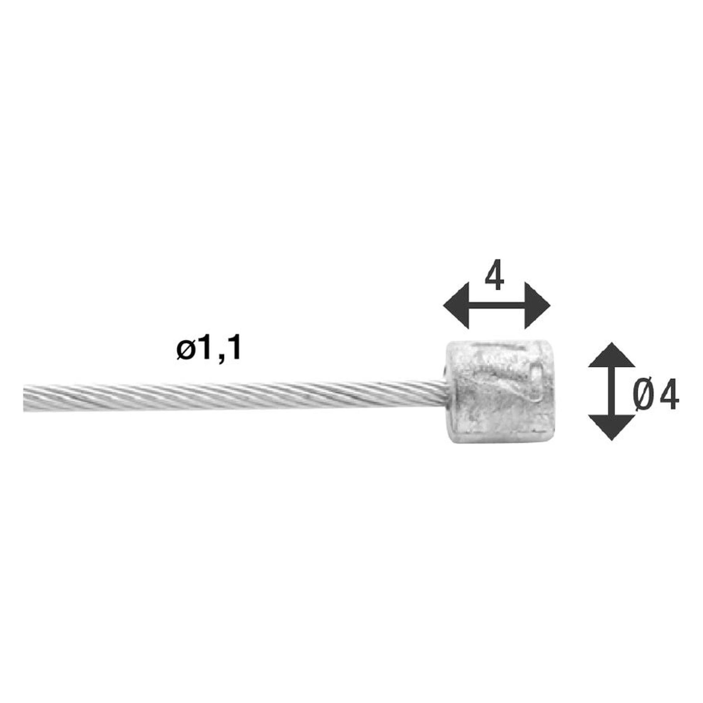 Elvedes Schaltlitze Box 2250mm (6472RVS-BOX)