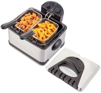 Elite Cuisine Elite Gourmet EDFL2500 4.5qt Electric Deep Fryer