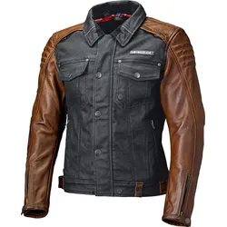 Held Jester, Leder-Textiljacke - Schwarz/Braun - S