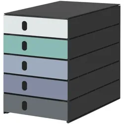 Styro Schubladenbox »styroval pro Emotions« 5 Schubladen mehrfarbig, 23x4.9x32.7 cm