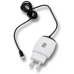 2GO 795630 Ladegerät für Mobilgeräte Universal Weiß AC Drinnen