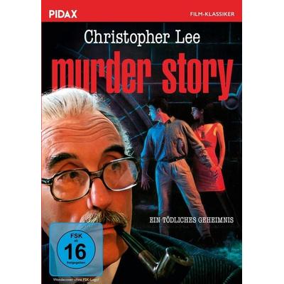 Murder Story - Ein tödliches Geheimnis / Packender Eurokult-Thriller mit Sir Christopher Lee (Pidax Film-Klassiker), DVD