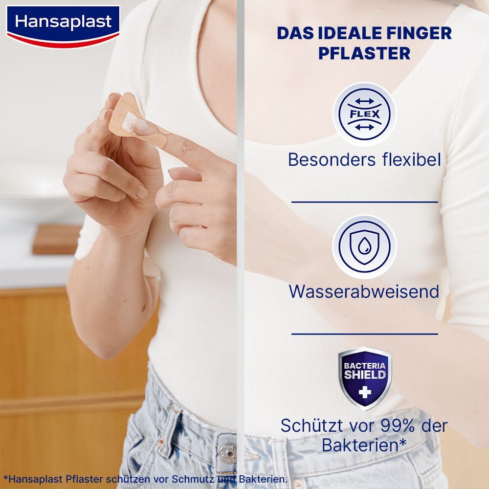 Hansaplast Elastic Fingerkuppenpflaster 50 St Pflaster