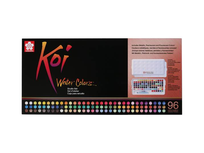 Koi Water Color Studio Set 96