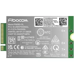 HP 5G Sub-6 Cat 19 WWAN, Netzwerkkarte, Silber, Grün