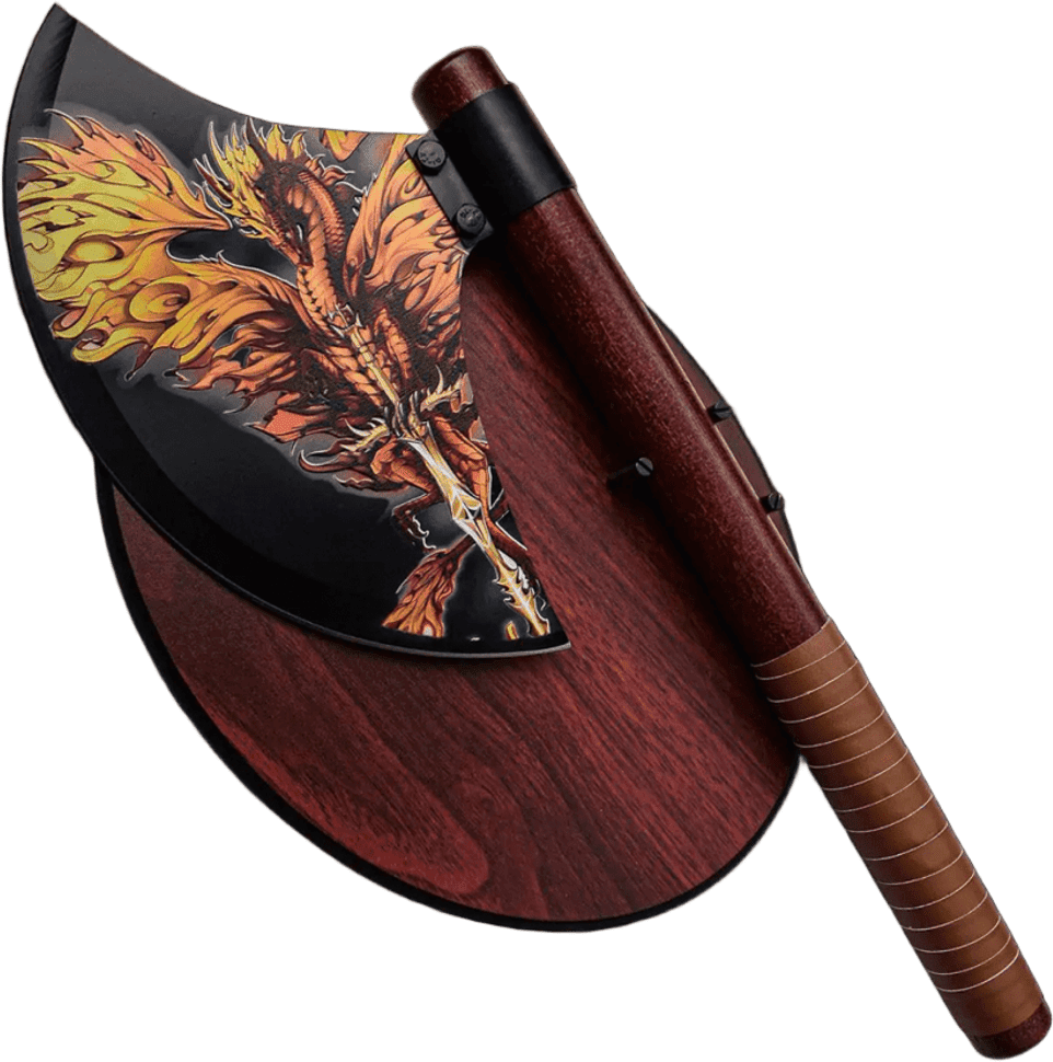 Master Cutlery Fantasy Master Flame Blade Axe