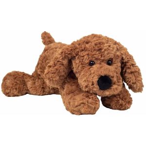 Teddy-Hermann Kuscheltier 919742, Schlenkerhund braun, ab 0 Jahre, 28 cm