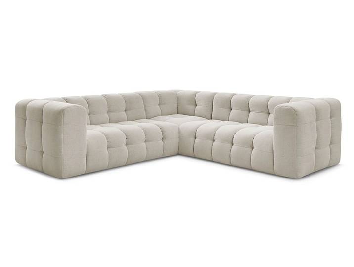Ecksofa BOBOCHIC CLOUD Stoff beige