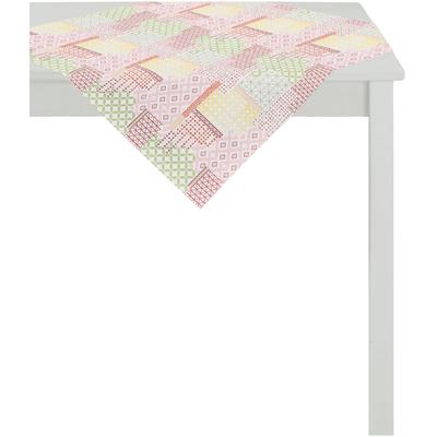 Mitteldecke APELT "5315 HAPPY EASTER, Gobelin, Osterdeko, Ostern", bunt, B:85cm L:85cm, Baumwolle, Polyacryl, Polyester, Tischdecken, Mitteldecke