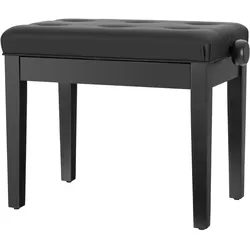 Classic Cantabile Pianobank Modell D Schwarz Matt