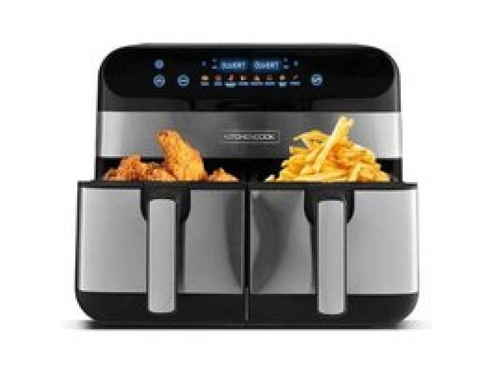Kitchencook - Airflow 9 - Friteuse Sans Huile Double Cuve 9l - 8 Programmes