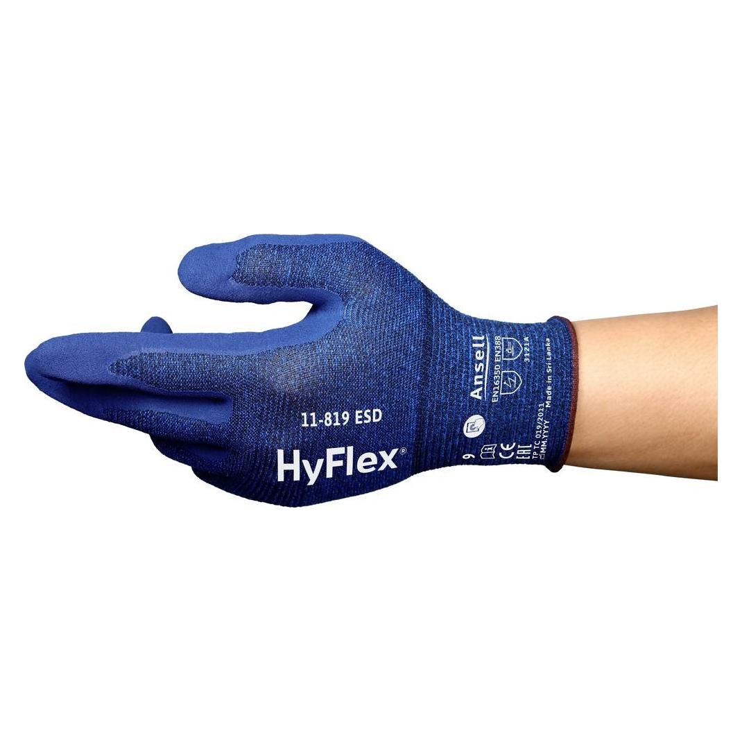 Ansell 11819R080-1P HyFlex Arbeitshandschuh Grösse (Handschuhe): 8 EN 21420:2020 (8) (11819R080-1P)