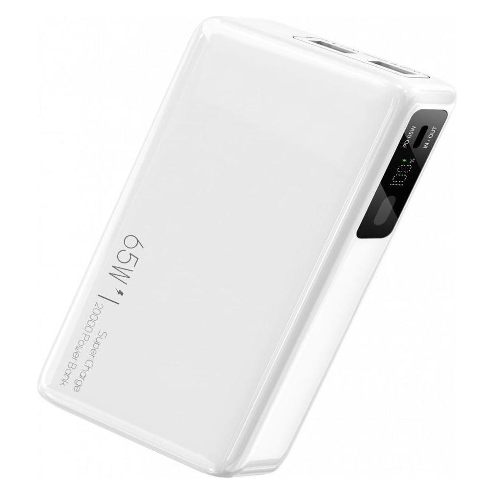 Evelatus Power Bank 65W Super Fast Charge Fast 20000 mAh (20000 mAh, 65 Wh) (47005102)