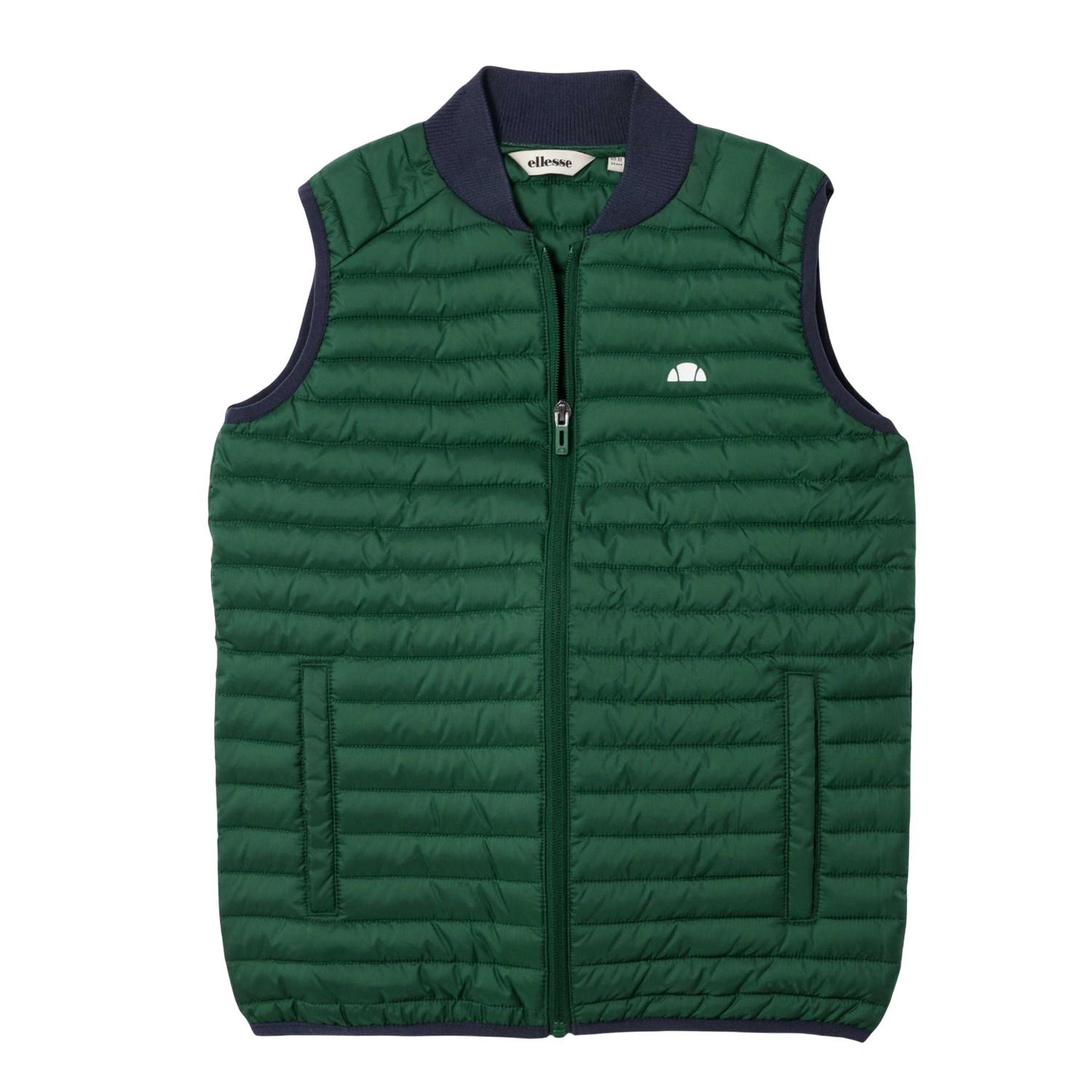 Ellesse Kinderen Barr Gilet (Donkergroen)