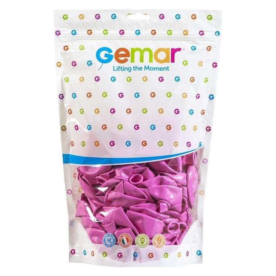 Gemar Pastellballons Pink, G120, 33 cm, 50 Stück. (50x) (516849)