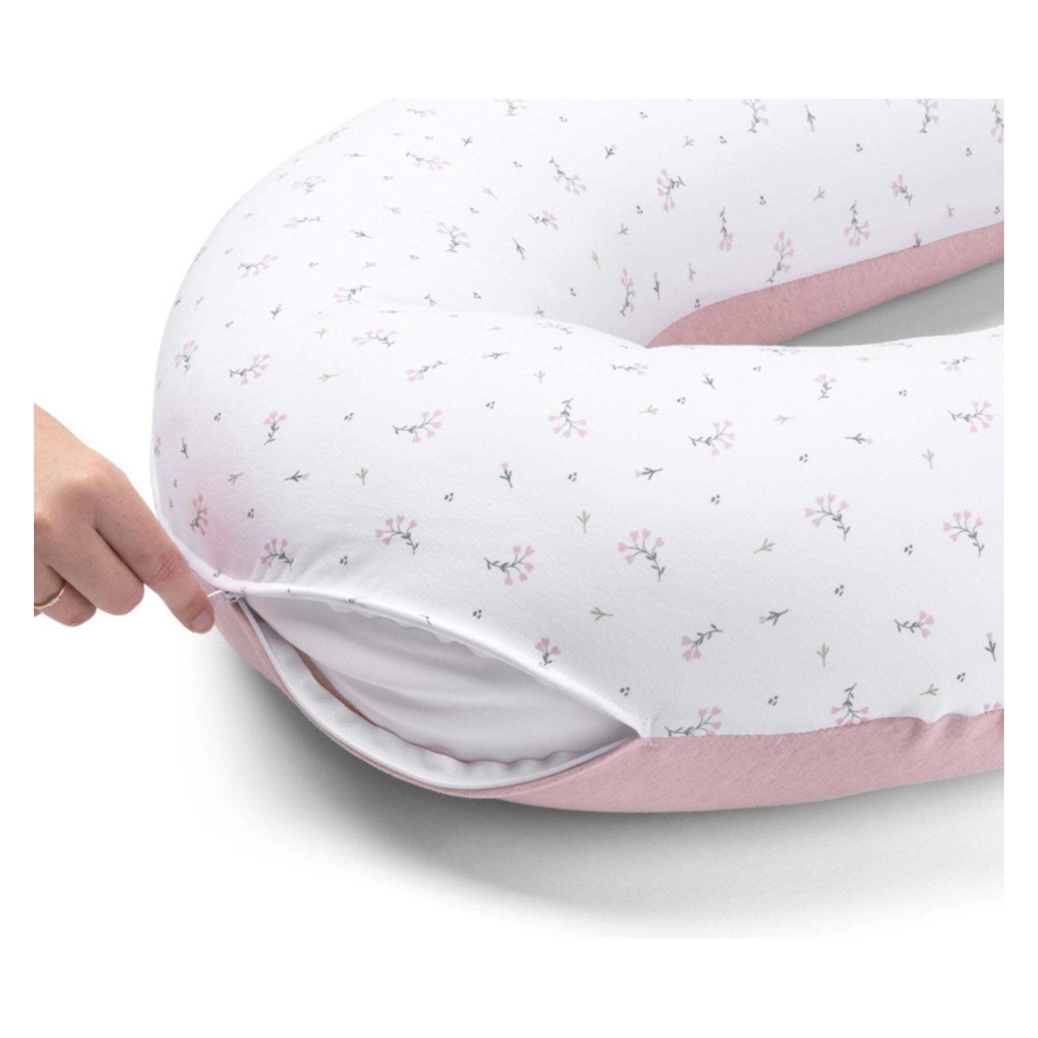 Doomoo Softy Nursing Pillow Cover, flower pink (49899214)