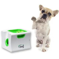 iDog mini -inkl. Fernbedienung- Ballwurfmaschine für Hunde -Apportiermaschine - Ballwurfautomat
