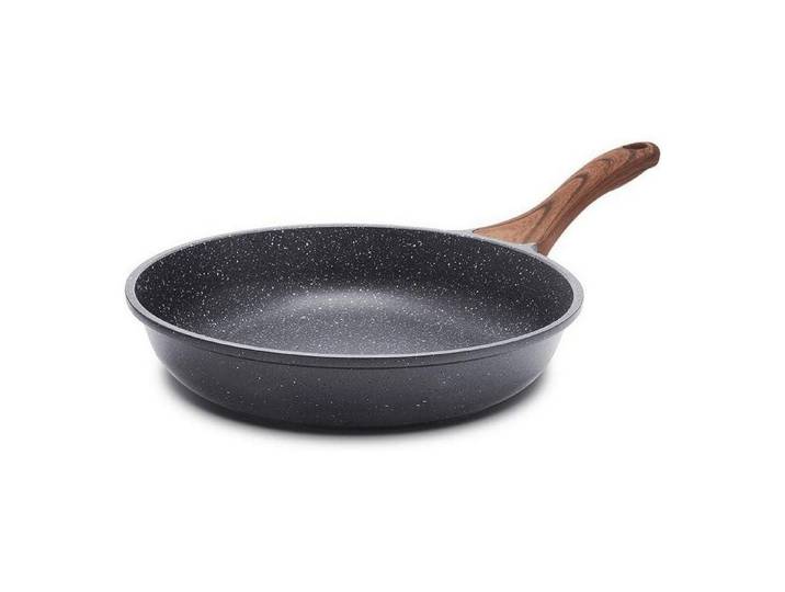 LuxusKollektion Bratpfanne 28cm Antihaft-Bratpfanne Skillet mit Schweizer Granit-Beschichtung