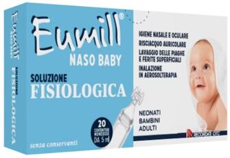 RECORDATI SpA Recordati - Eumill Naso Baby Sol.Fisiologica 20x5 ml