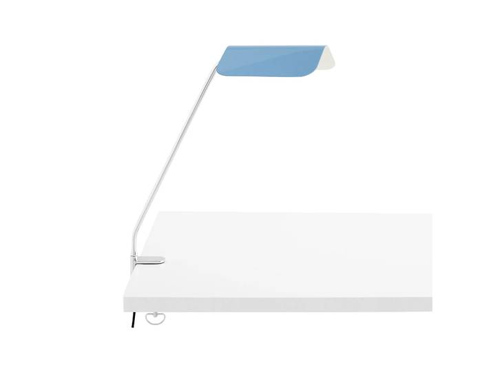 HAY Lampe de bureau à pince Apex Clip Pastel blue