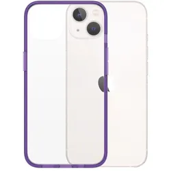 PanzerGlass Back Cover ClearCase Grape AB iPhone 13 (Apple iPhone 13), Smartphone Hülle, Violett