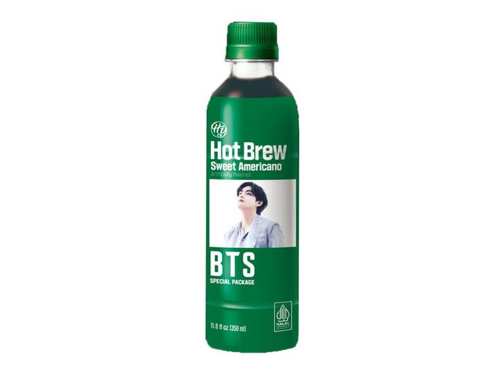 HY Bts Hotbrew Café glacé americano doux 350 ml
